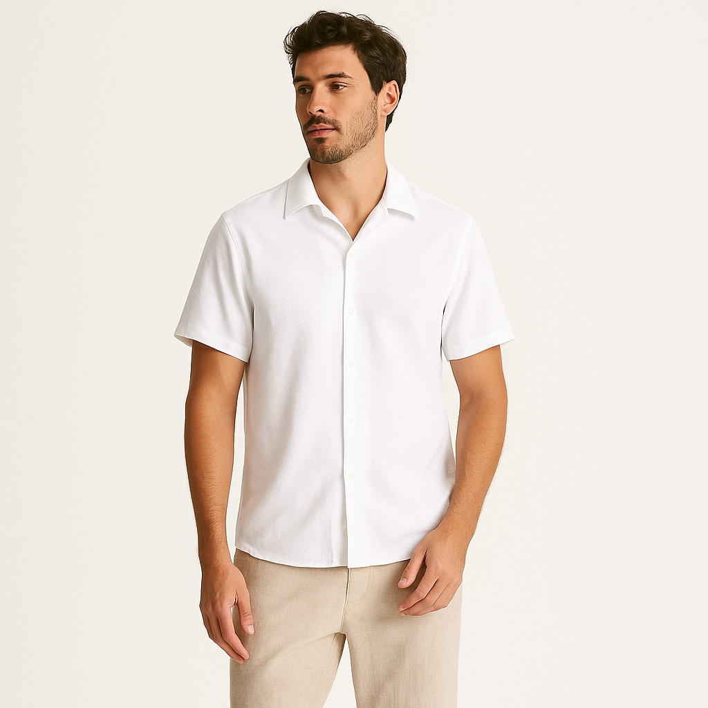 Men's Classic Shirt – Summer Short Sleeve Top-Cole Clothing