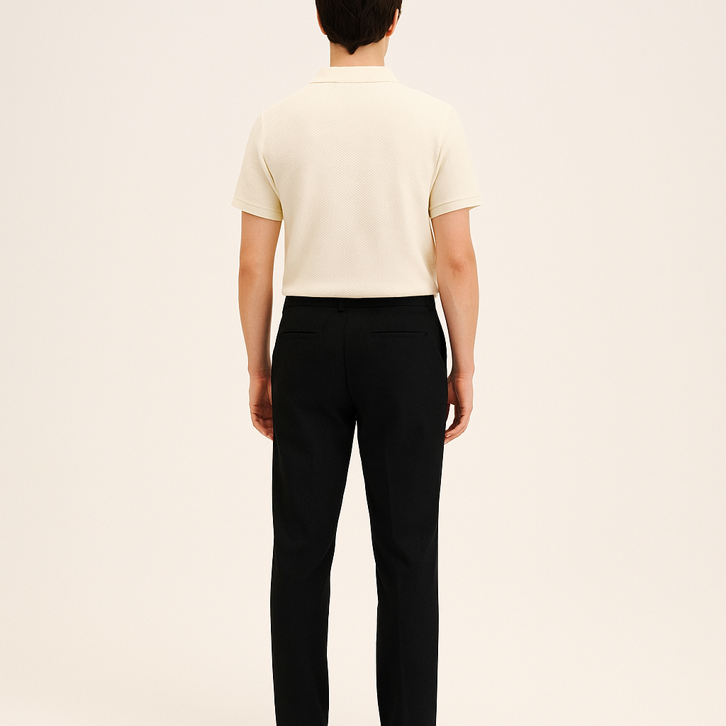 Men's Elegant Short Sleeve Polo Shirt – Smart Casual-Cole Clothing-Cole Clothing