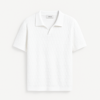 Men's Lapel Polo Shirt – Classic Fit, Summer Top-Cole Clothing-Cole Clothing