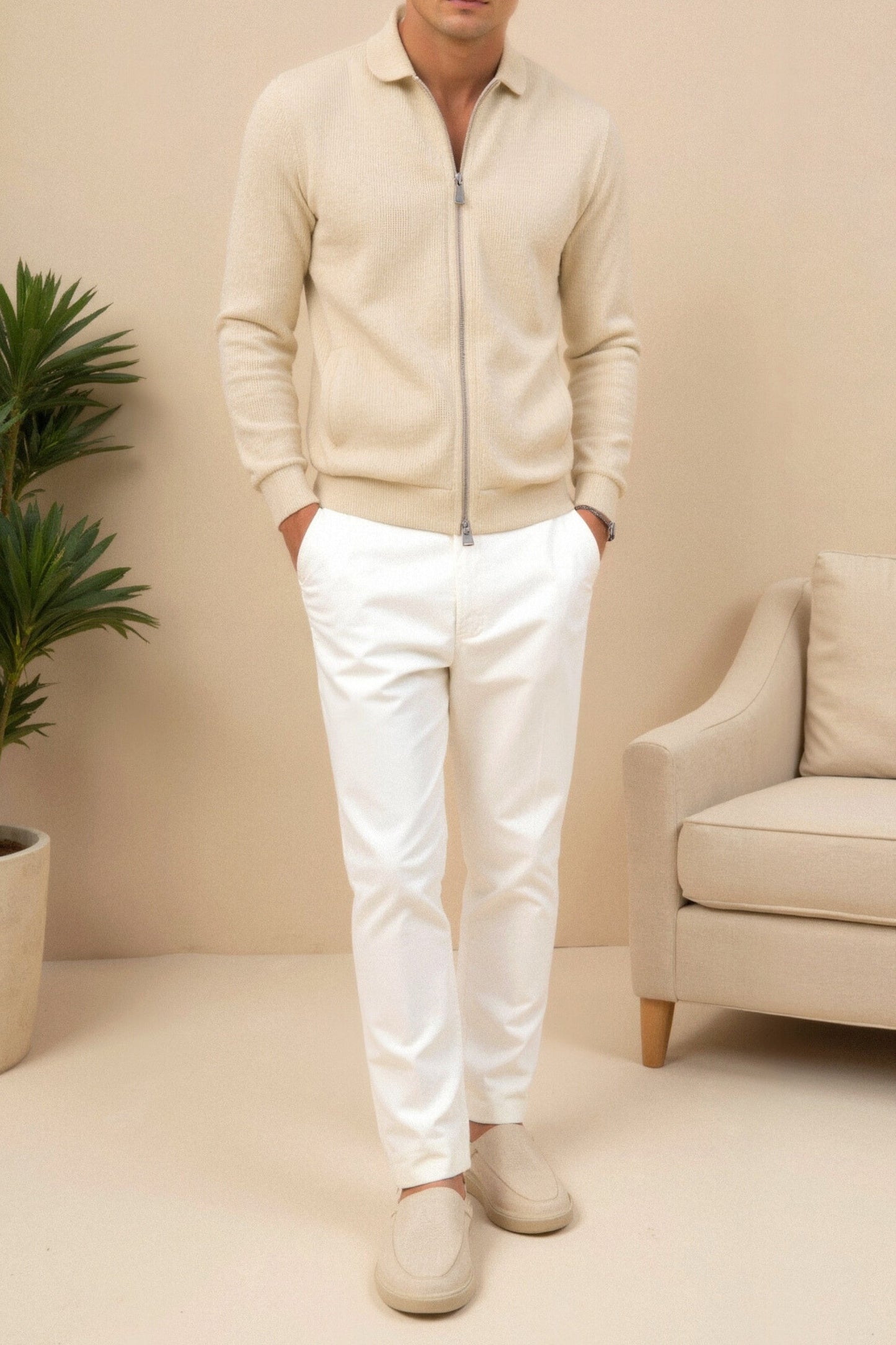 Polo Collar Design Track Jacket-Cole Clothing-Cole Clothing