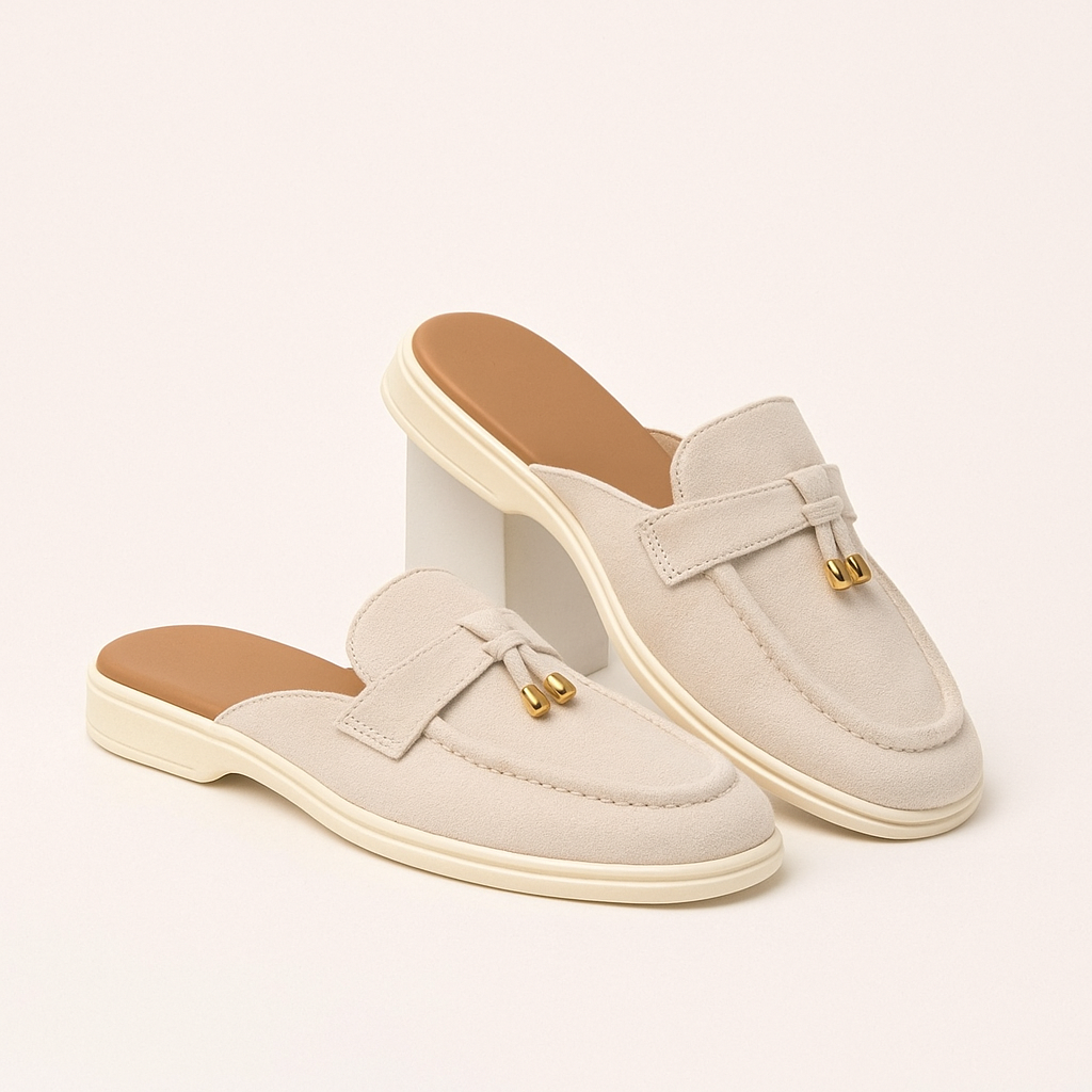 Women's Slip-On Closed Toe Flat Sandals – Cole Clothing