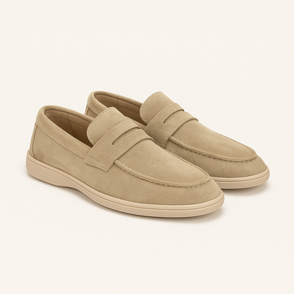 Women's Solid Colour Flat Loafers – Cole Clothing